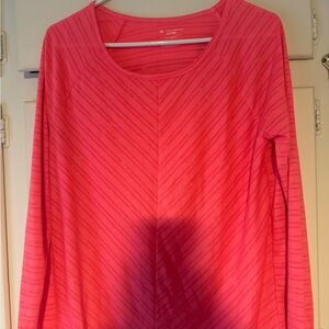 Tek Gear Vibrant Pink Long Sleeve Top